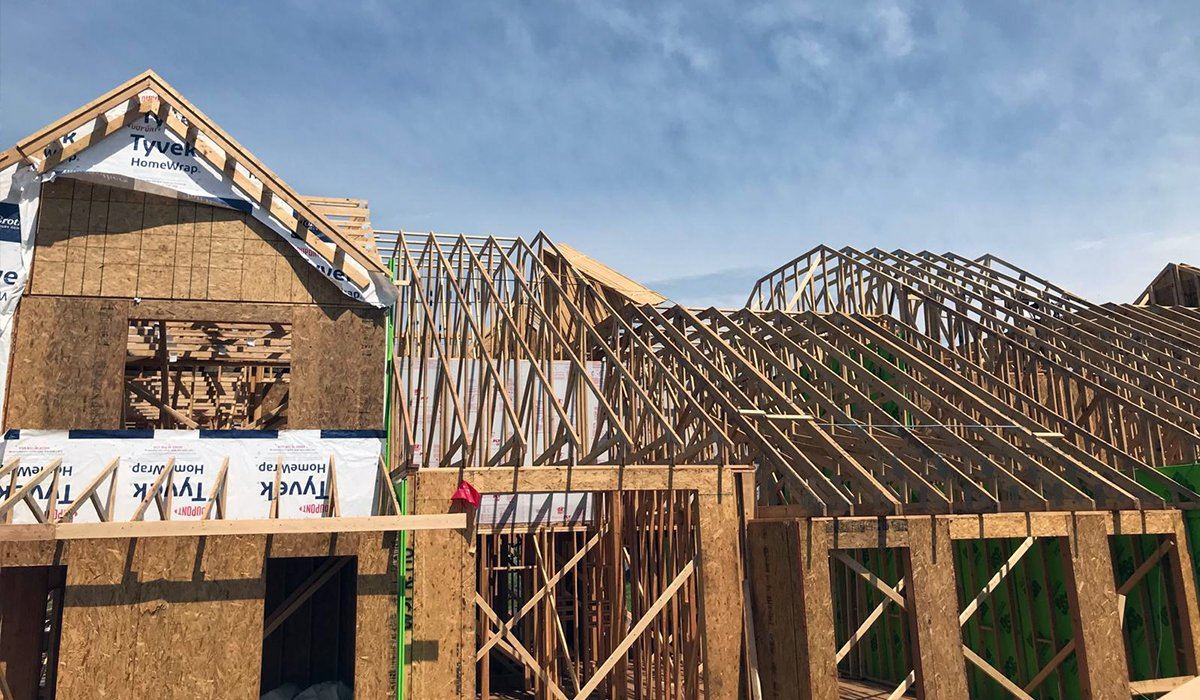 Lake Forest Construction Framing project
