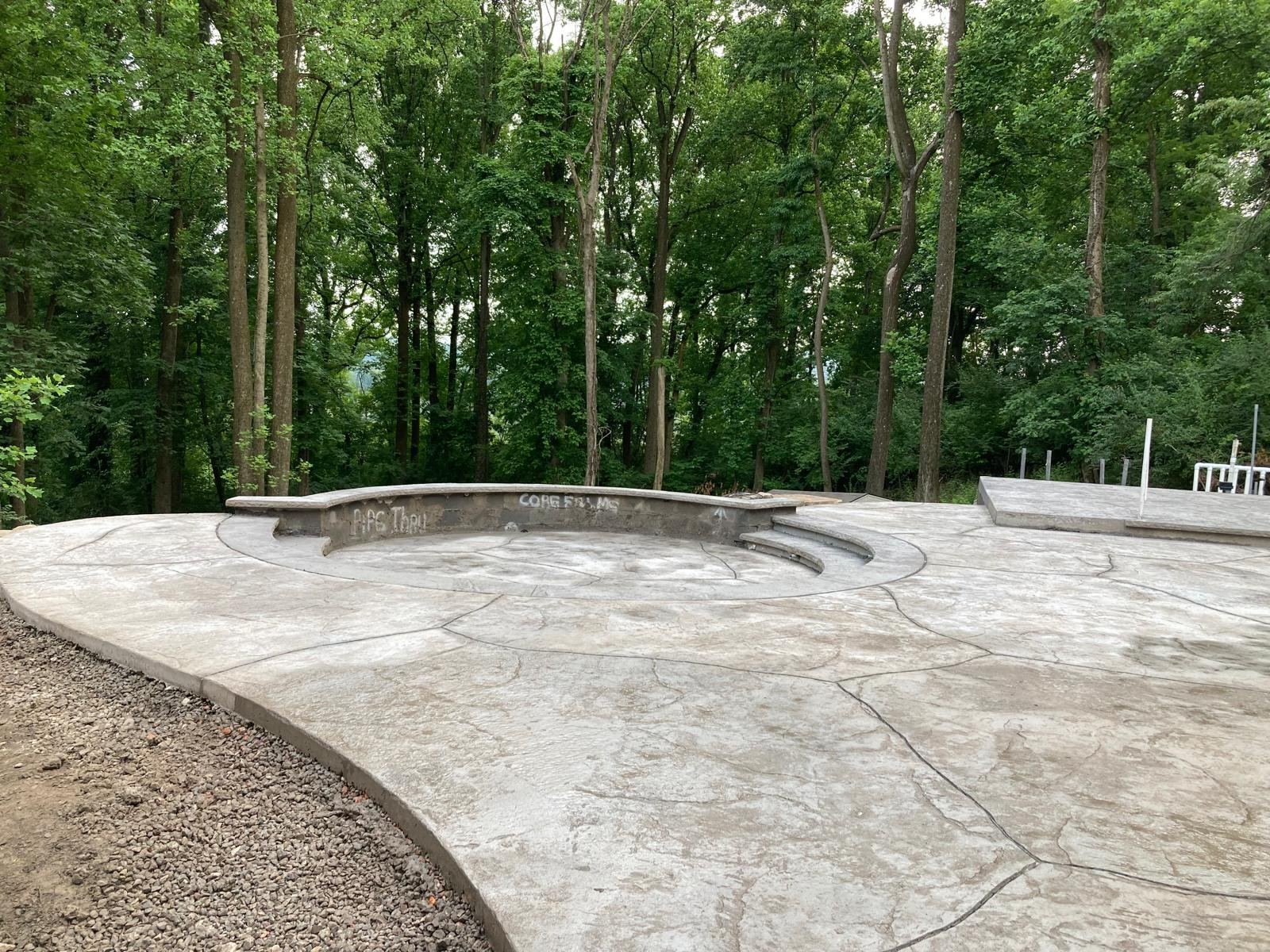 Lake Forest Construction Concrete project